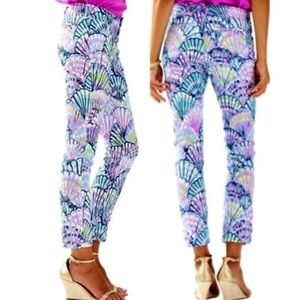 Lilly Pulitzer Chino Pants Oh Shello size 00